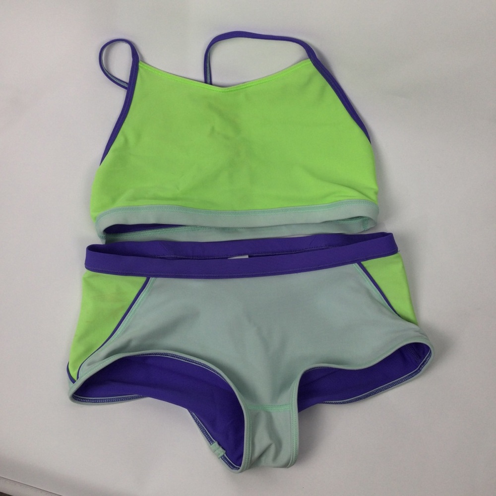 Ivivva by Lululemon two piece bikini swimsuit Girls‎